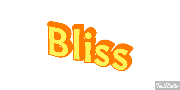 Bliss Effetto testo