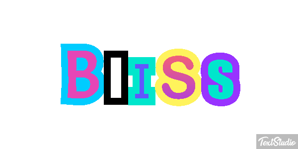 Bliss Effetto testo