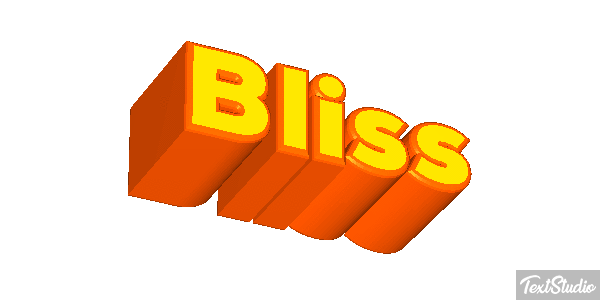 Bliss Effetto testo