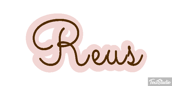 Reus Efecto de texto