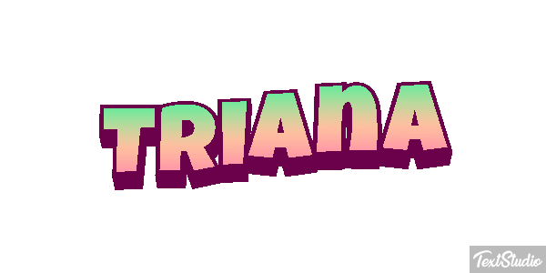 Triana Efecto de texto