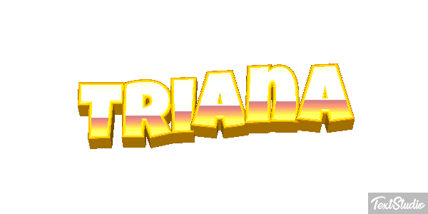 Triana Efecto de texto