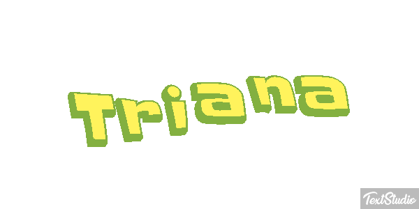 Triana Efecto de texto