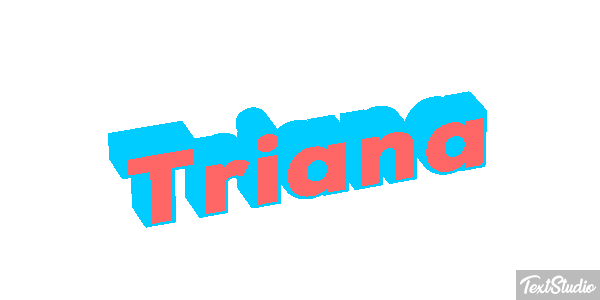 Triana Efecto de texto