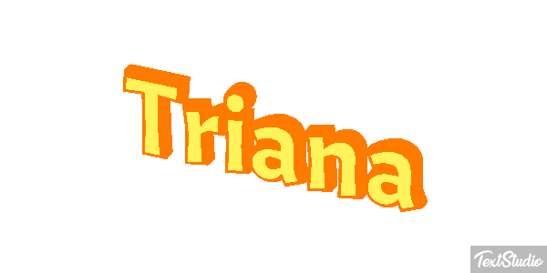 Triana Efecto de texto