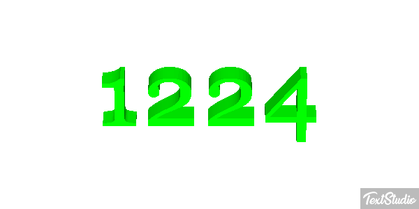 1224 Effetto testo