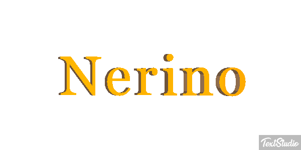 Nerino Effetto testo