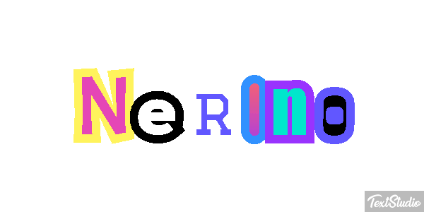 Nerino Effetto testo