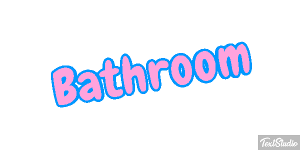 Bathroom Tekst effect