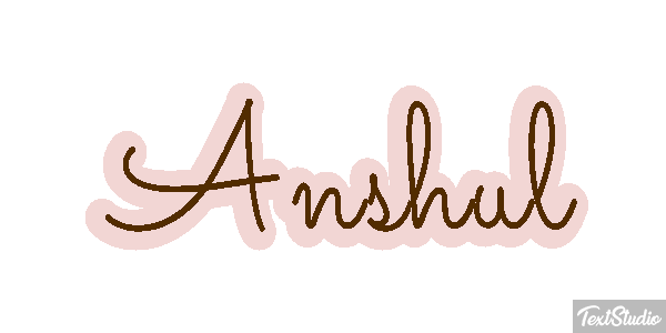Anshul Text effect
