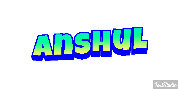 Anshul Text effect