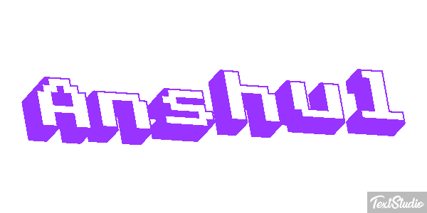 Anshul Text effect