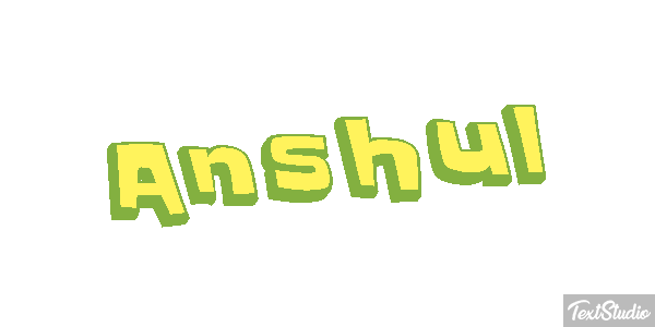 Anshul Text effect