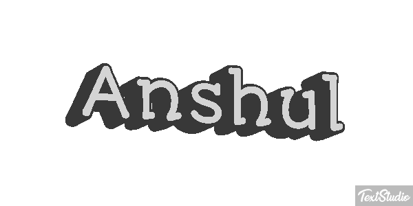 Anshul Text effect