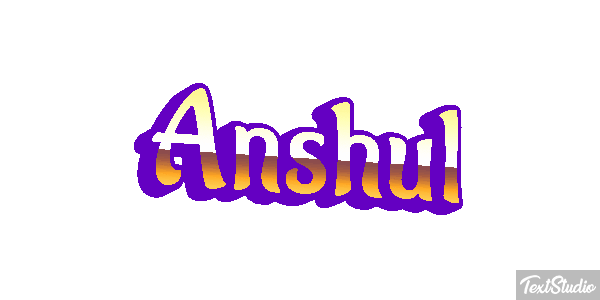 Anshul Text effect