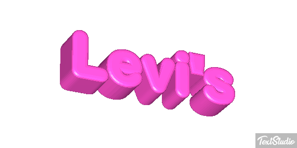 Levi's Text effect
