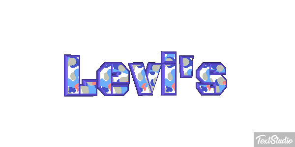 Levi's Text effect