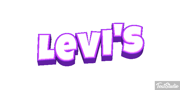 Levi's Text effect