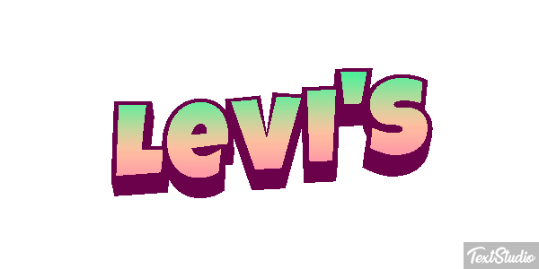 Levi's Text effect