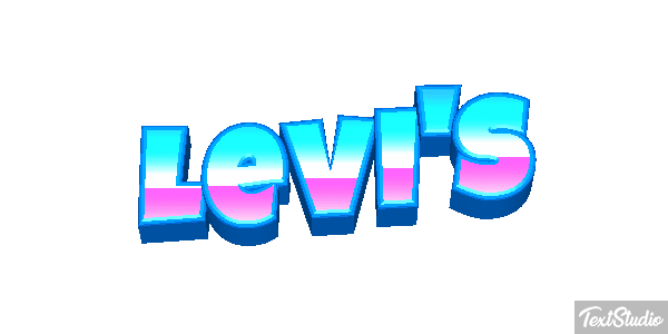 Levi's Text effect