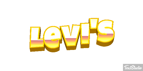 Levi's Text effect