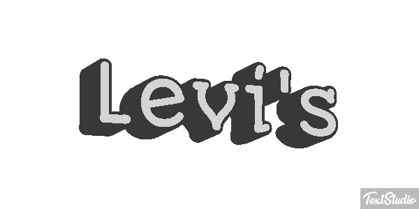 Levi's Text effect