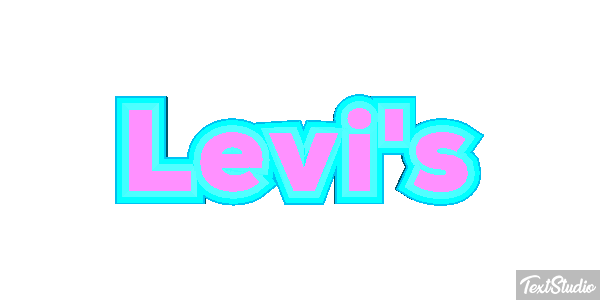 Levi's Text effect