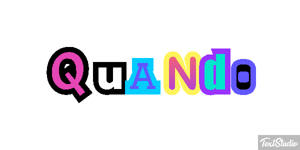 Quando Effet de texte