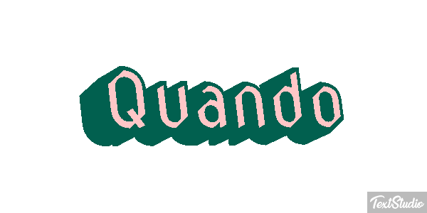 Quando Effet de texte