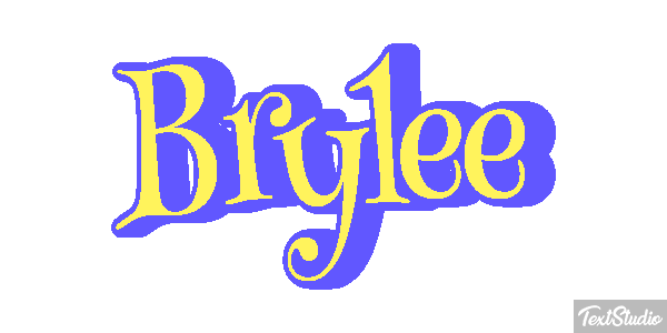 Brylee Text effect