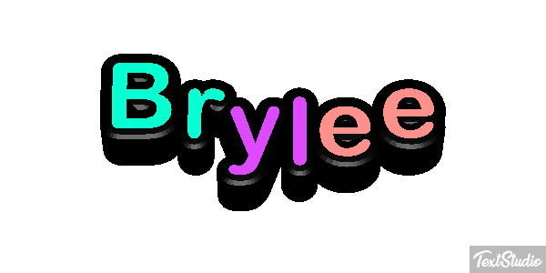 Brylee Text effect