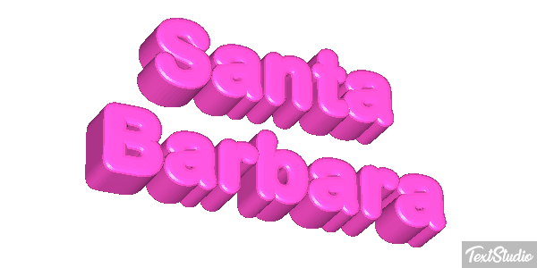 Santa Barbara Efekt tekstowy