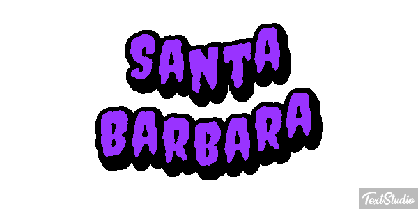 Santa Barbara Efekt tekstowy
