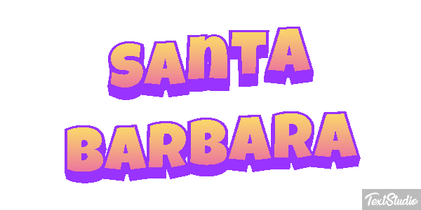 Santa Barbara Efekt tekstowy