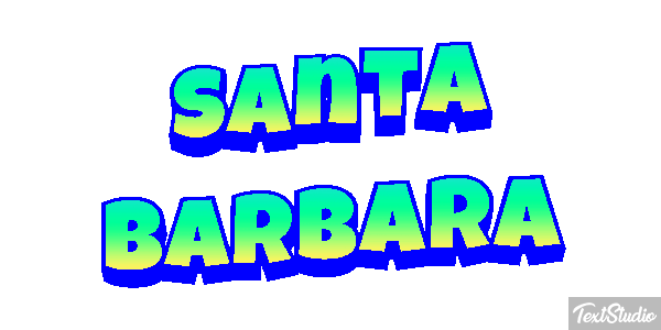 Santa Barbara Efekt tekstowy