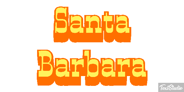 Santa Barbara Efekt tekstowy
