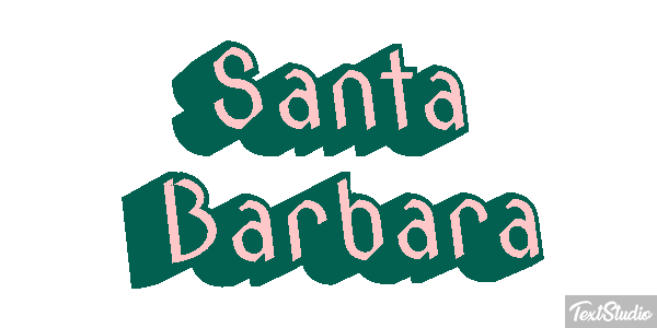 Santa Barbara Efekt tekstowy
