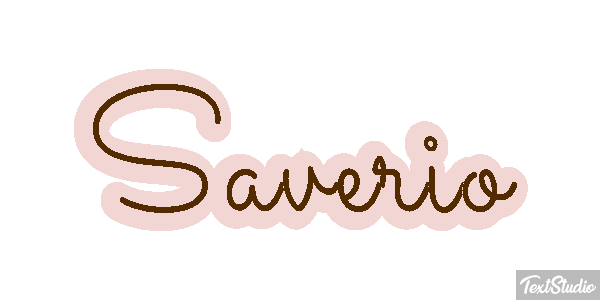 Saverio テキスト効果
