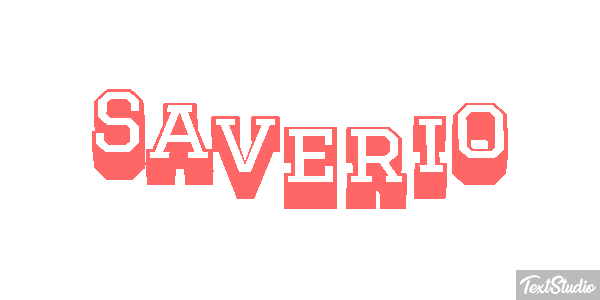 Saverio テキスト効果