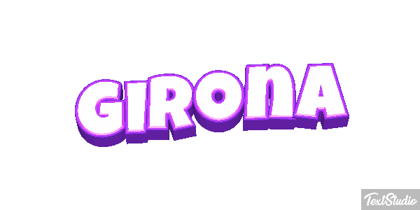 Girona テキスト効果