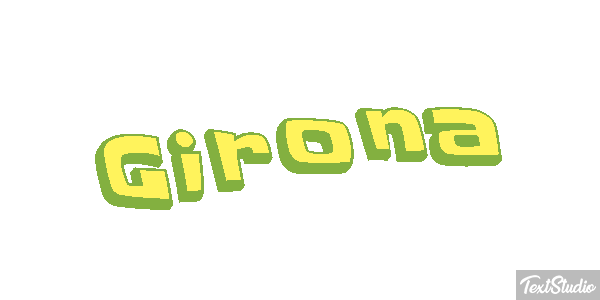 Girona テキスト効果