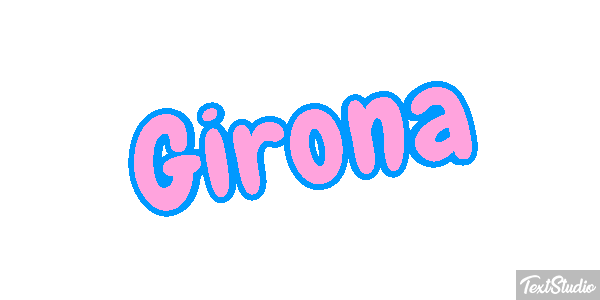 Girona テキスト効果