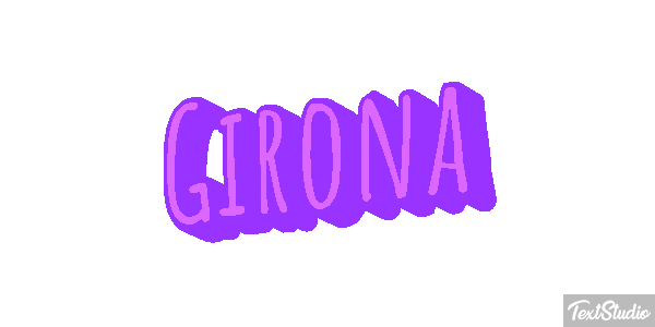 Girona テキスト効果
