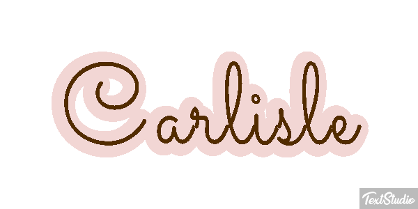 Carlisle Text effect