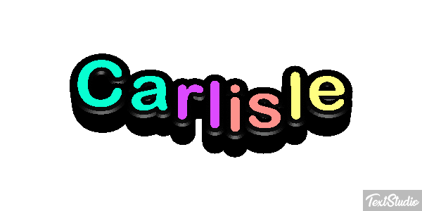 Carlisle Text effect