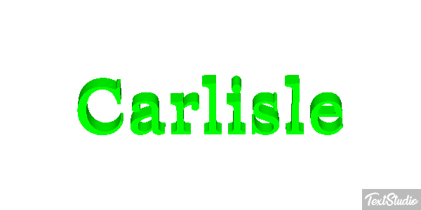 Carlisle Text effect