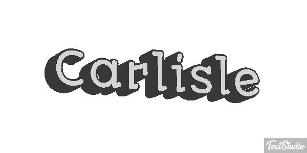 Carlisle Text effect