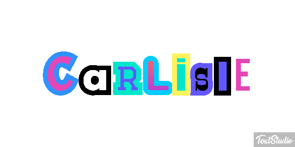 Carlisle Text effect