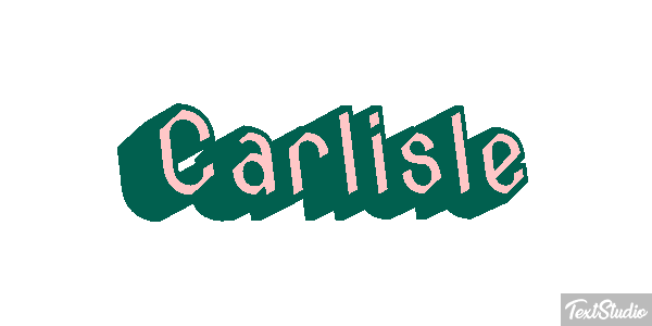 Carlisle Text effect
