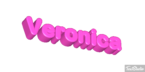 Verónica テキスト効果
